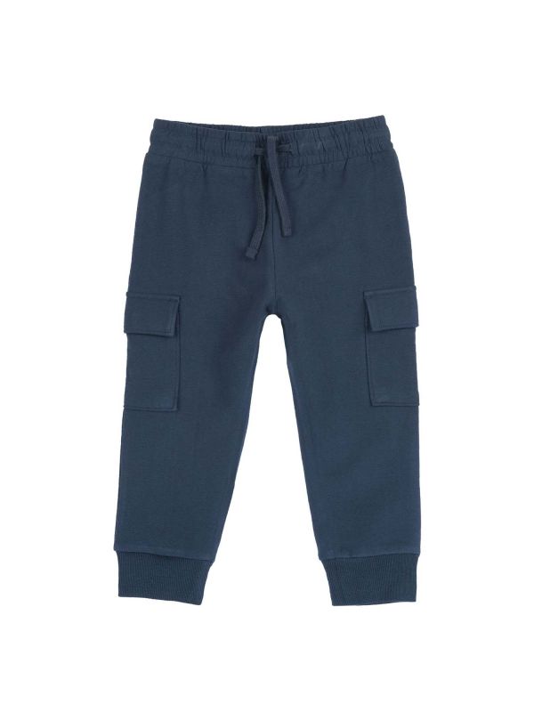 CHICCO PANTA FELPA - BLU CHICCO PANTA FELPA - BLU