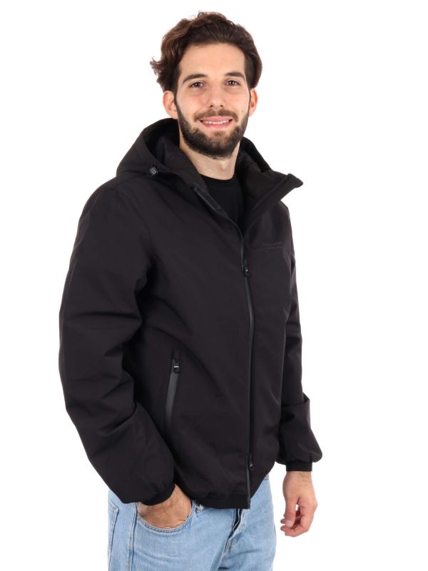 GIUBOTTO BOMBER CLASS REFRIGIWEAR UOMO NERO