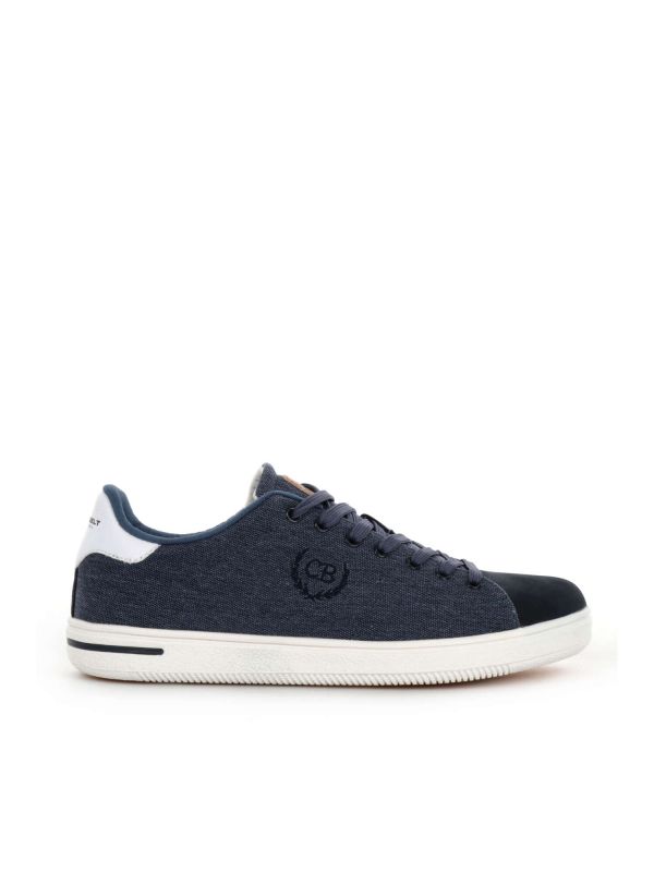 COTTON BELT SNEAKERS - BLU