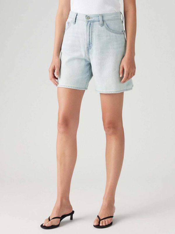 LEVI'S BAGGY SHORT - JEANS CHIARO