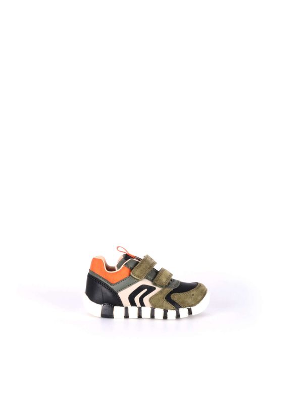 SNEAKERS CON STRAPPO DA BAMBINO GEOX IUPIDOO BOY - VERDE