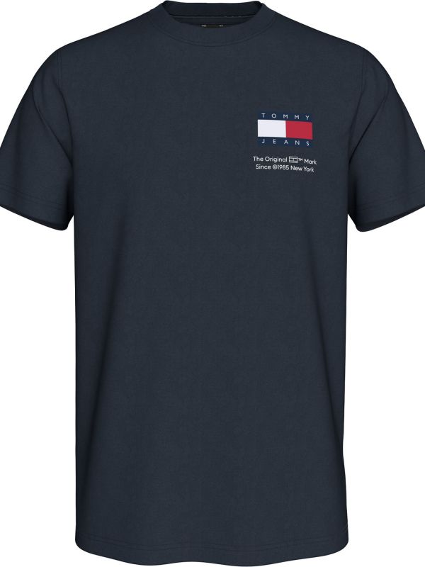 T-SHIRT UOMO ESSENTIAL SLIM FIT TOMMY JEANS - BLU