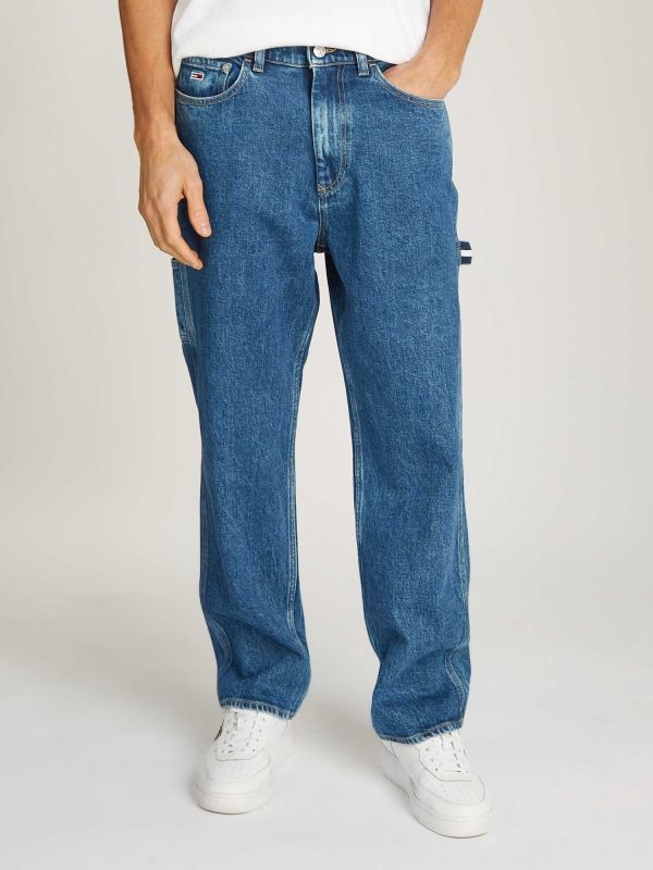 JEANS CARPENTER SKATER TOMMY JEANS UOMO DENIM MEDIO