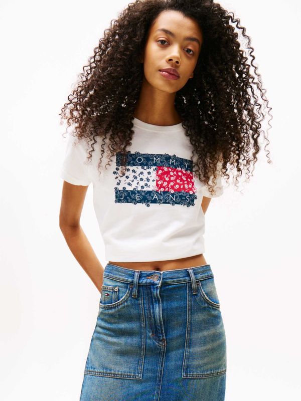 TOMMY H. REG FLORAL - BIANCO
