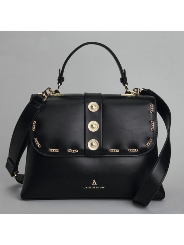 BORSA A MANO L'ATELIER DU SAC - NERO BORSA A MANO L'ATELIER DU SAC - NERO