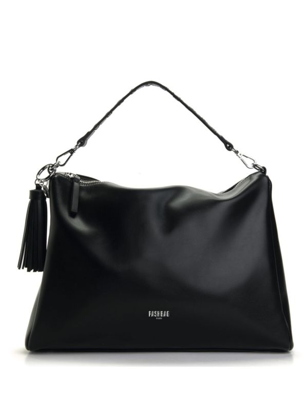 BORSA A SPALLA PASHBAG L'ATELIER DU SAC - NERO BORSA A SPALLA PASHBAG L'ATELIER DU SAC - NERO