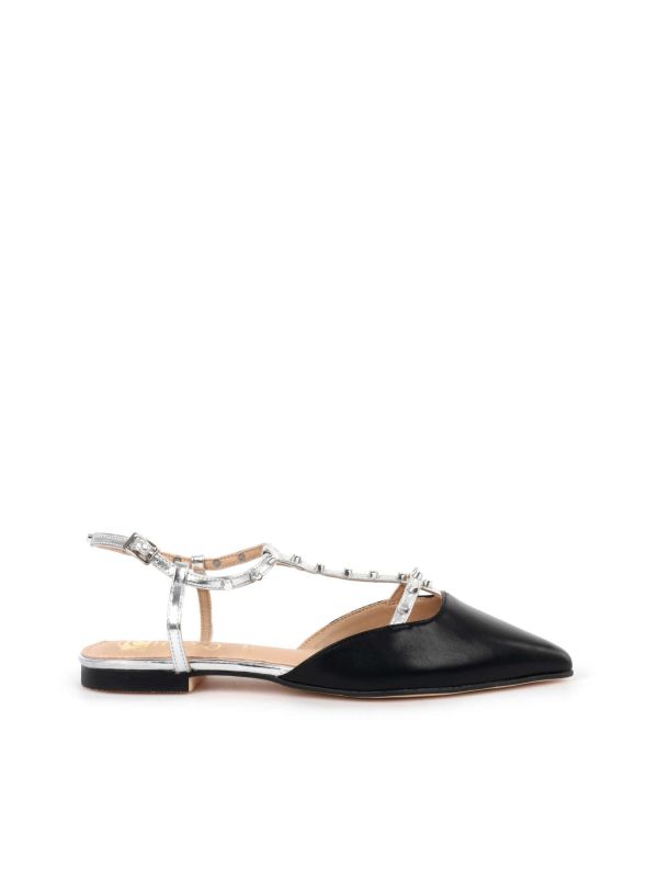 CLYO' BALLERINA CINT - NERO-ARGENTO