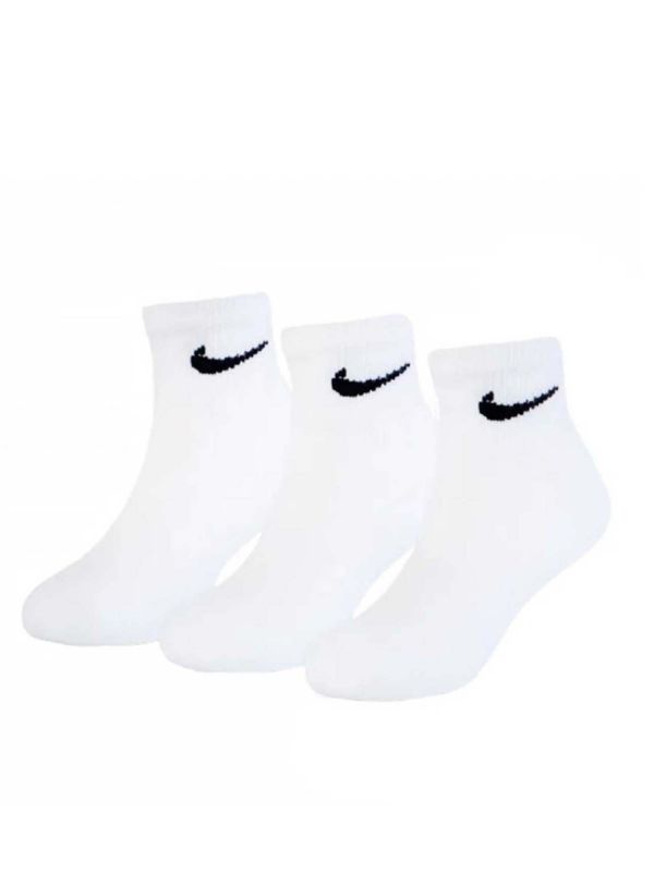 CALZE SPORTIVE NIKE ANKLE DA BAMBINI BIANCO CALZE SPORTIVE NIKE ANKLE DA BAMBINI BIANCO