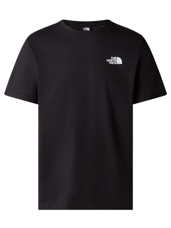 T-SHIRT REDBOX THE NORTH FACE UOMO NERO