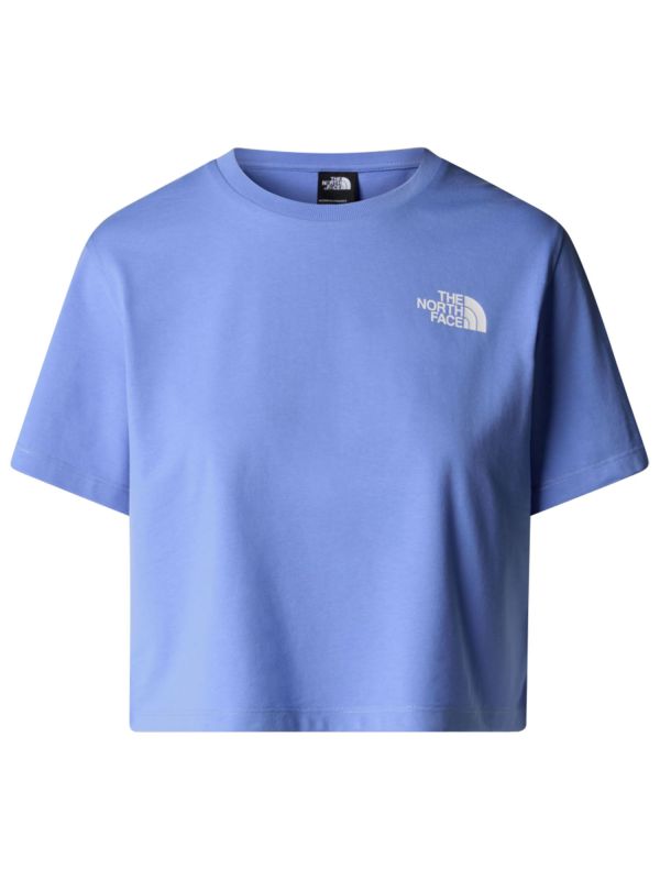 T-SHIRT CROPPED THE NORTH FACE DONNA CARTA DA ZUCCHERO