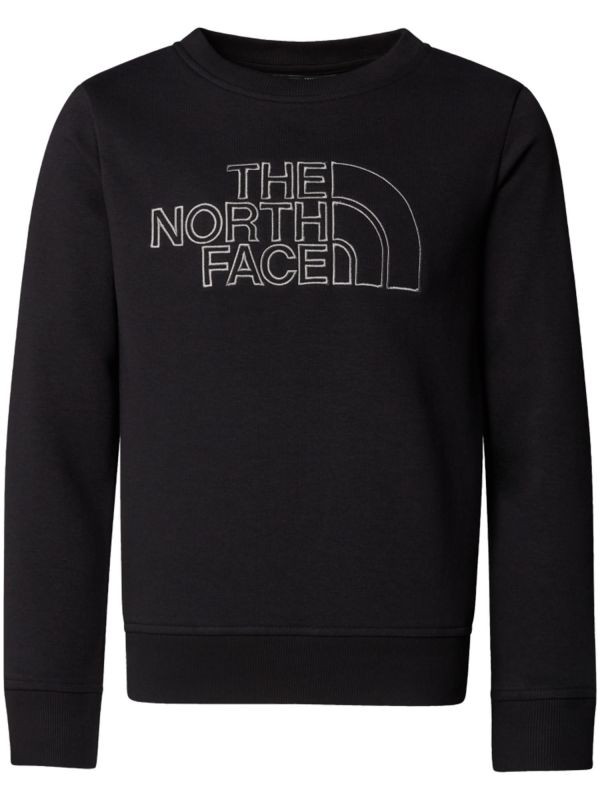 FELPA DREW PEAK CREW THE NORTH FACE BAMBINO NERO