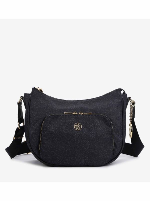 BORSA HOBO BAG Y-NOT DA DONNA NERO