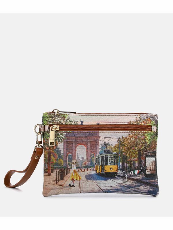 POCHET HANDLE MEDIA Y-NOT? DA DONNA MILANO