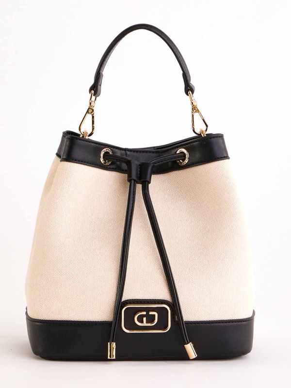 BORSA A SECCHIELLO DAKOTA GAUDI' DONNA CREMA