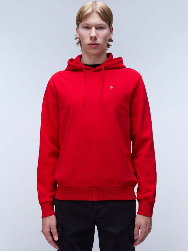 Felpa napapijri rossa on sale