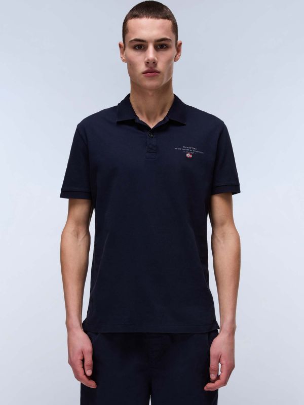 POLO ELBAS NAPAPIJRI DA UOMO BLU