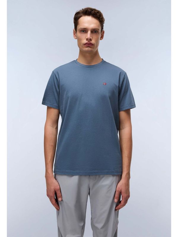 T-SHIRT SALIS NAPAPIJRI UOMO GRIGIO