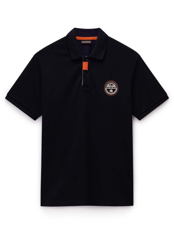 POLO E-CLANIS NAPAPIJRI DA UOMO NERO