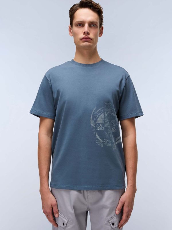 T-SHIRT S-VANNI NAPAPIJRI DA UOMO GRIGIO