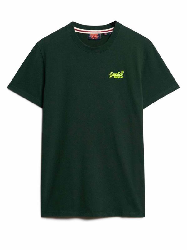 T-SHIRT MANICA CORTA SUPERDRY UOMO VERDE
