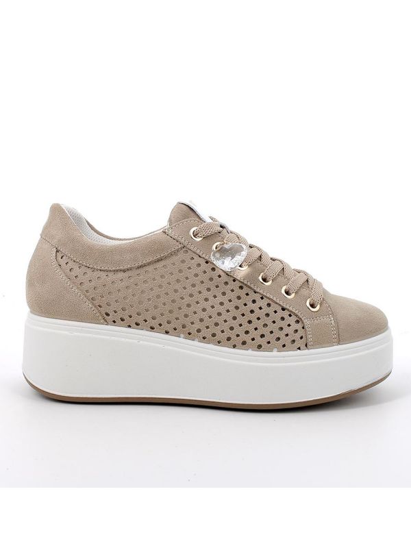 SNEAKERS ALLY IGI&CO  DONNA AVORIO