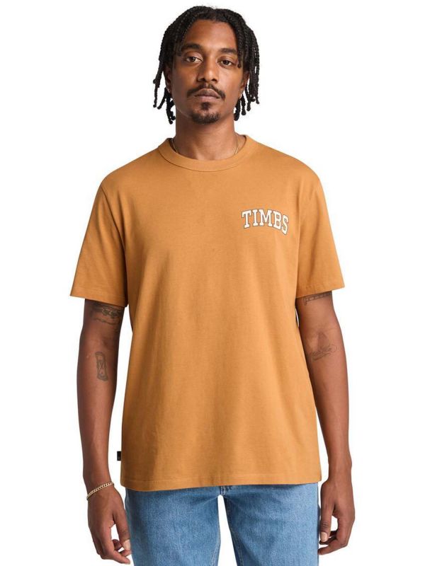 T-SHIRT CON GRAFICA TIMBERLAND UOMO OCRA