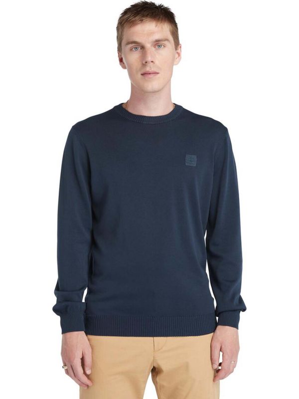 MAGLIA GIROCOLLO TIMBERLAND UOMO BLU