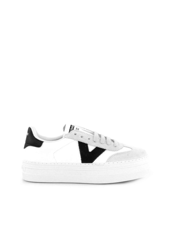 SNEAKERS BARCELONA VICTORIA DONNA BIANCO-NERO