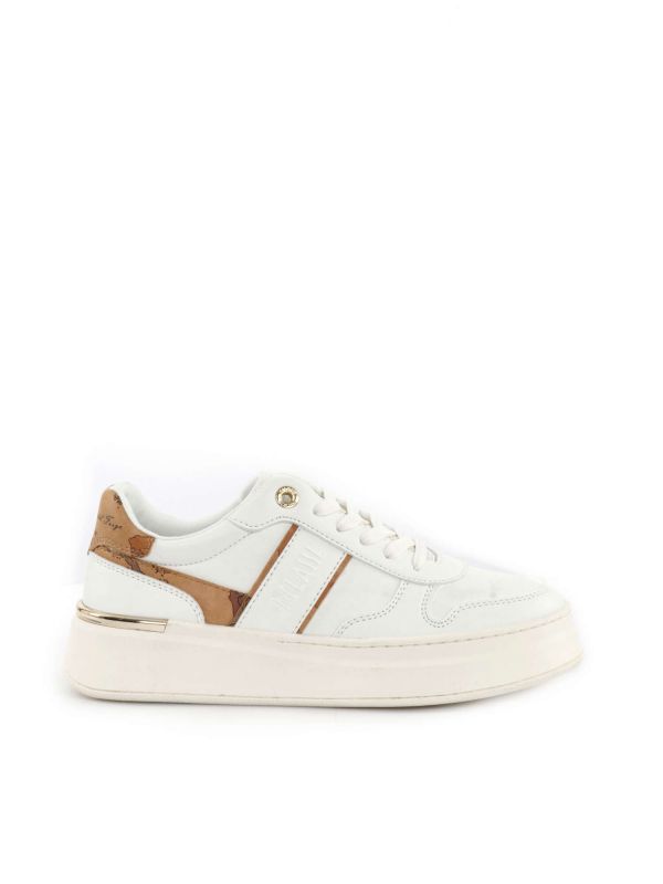 SNEAKERS CON PLATFORM ALVIERO MARTINI 1^ CLASSE DONNA BIANCO