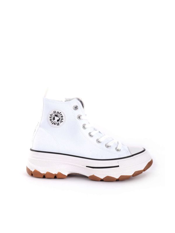 SNEAKERS  CON PLATFORM REFRESH DONNA BIANCO