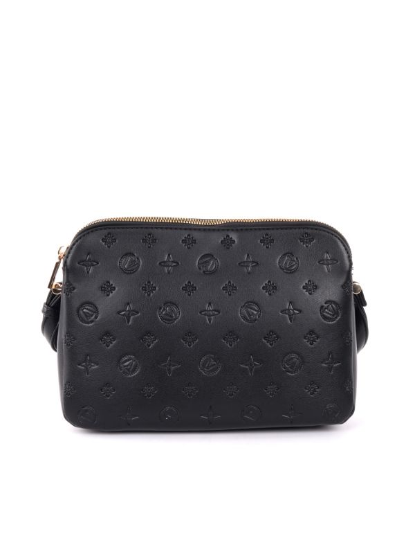 BORSA MONOGRAMMA VALLEVERDE DONNA NERO