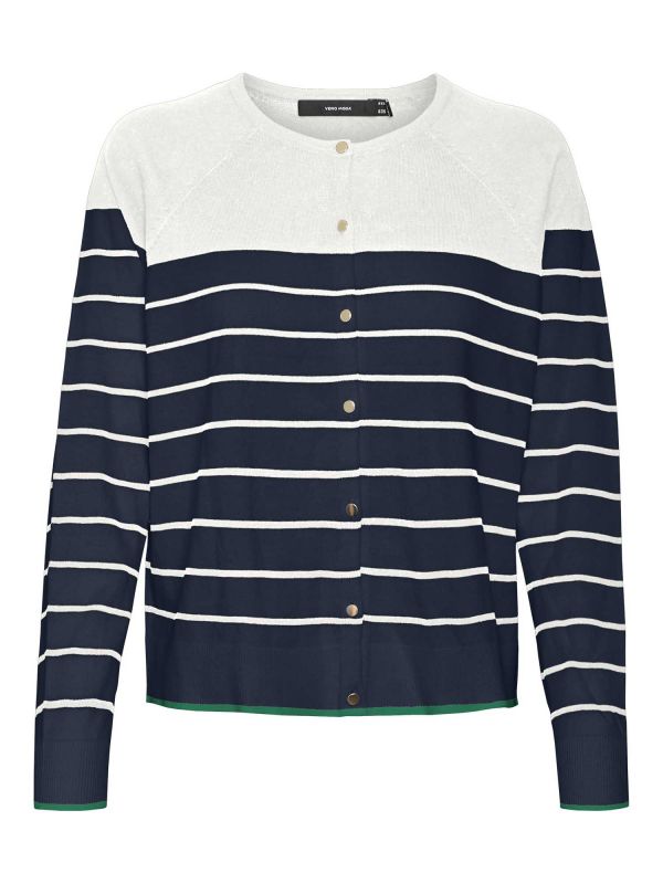 VERO MODA ALMA LS - BLU-BIANCO VERO MODA ALMA LS - BLU-BIANCO
