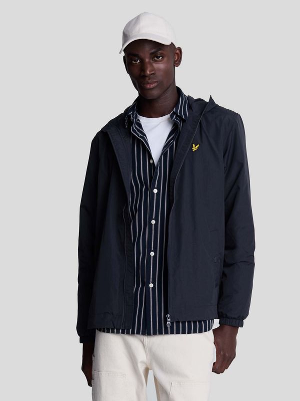 GIUBBINO CON CAPPUCCIO LYLE&SCOTT UOMO BLU