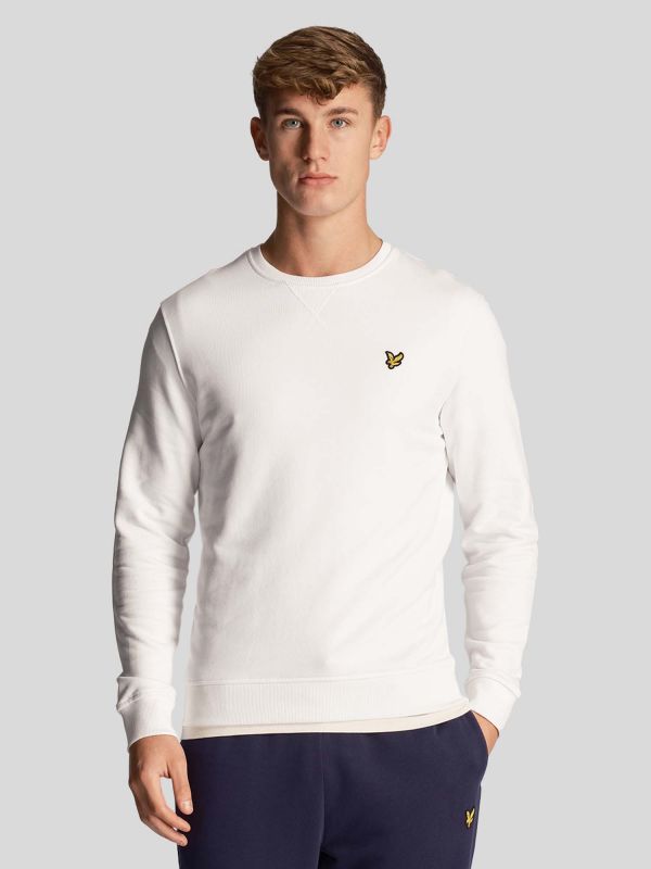 FELPA LYLE&SCOTT UOMO BIANCO