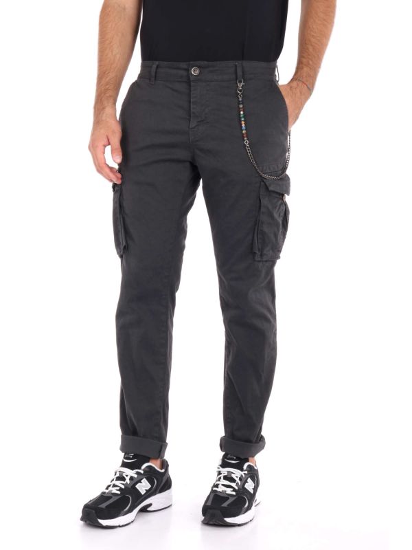 PANTALONE CARGO MOVIOLA FB UOMO FERRO