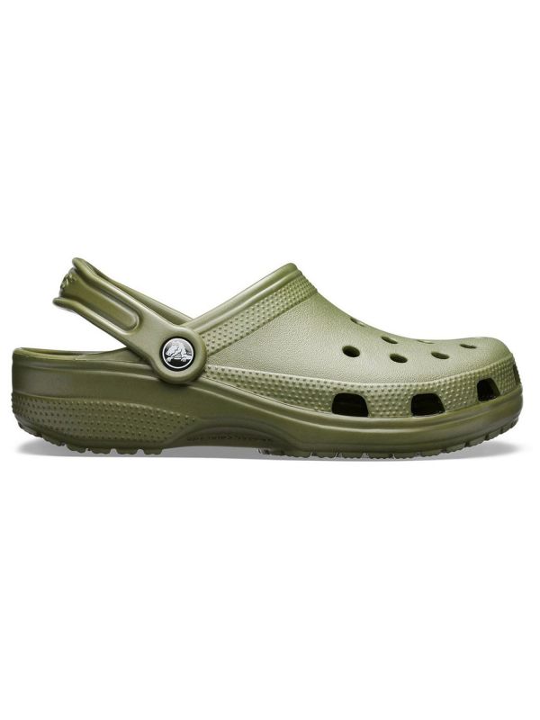 CIABATTE CLASSIC CLOG DA UOMO VERDE MILITARE