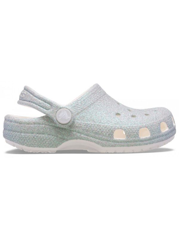 CIABATTA CLASSIC CLOG CROC'S BIMBA BIANCO