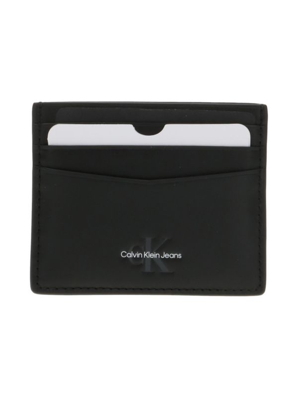 CUSTODIE PER CARTE DI CREDITO MONOGRAM CALVIN KLEIN - NERO