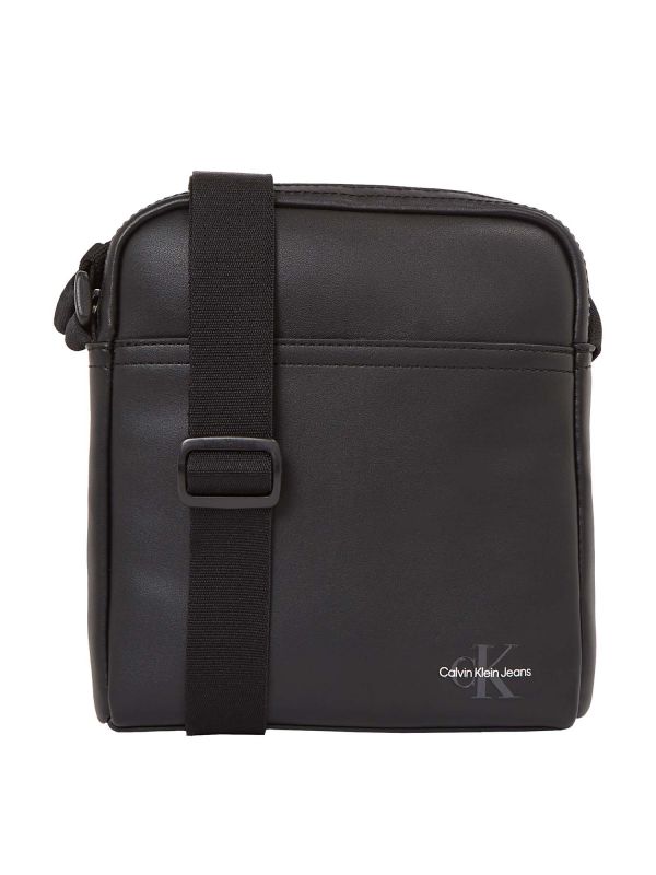 TRACOLLA REPORTER MONOGRAM CALVIN KLEIN JEANS UOMO NERO