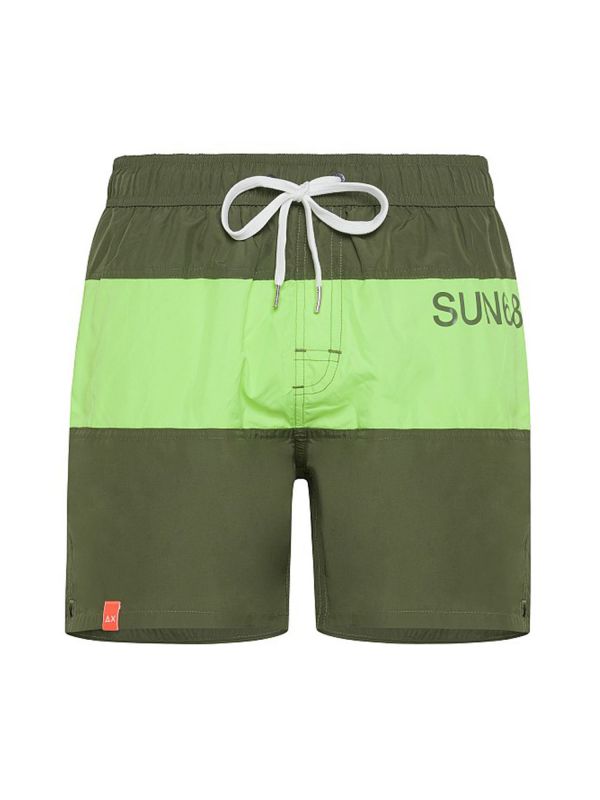 SUN68 COSTUME BOXER - VERDE MILITARE SUN68 COSTUME BOXER - VERDE MILITARE