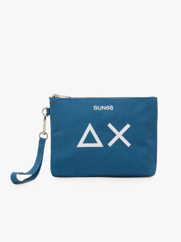 POCHETTE CON MANICO DA POLSO SUN68 BLU