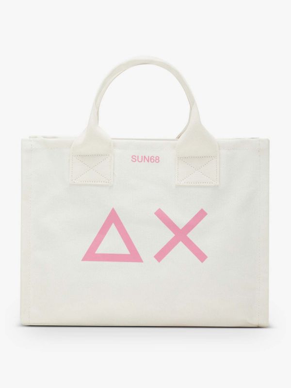 BORSA MARE CON MANICI SUN68 DA DONNA BIANCO