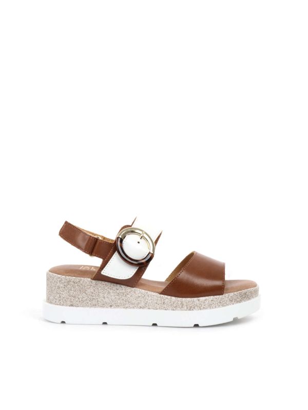 SANDALO CON STRAPPO COMART DA DONNA CUOIO