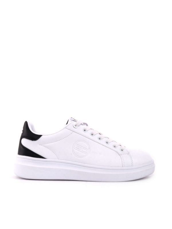 E. COVERI SNEAKERS - BIANCO-NERO