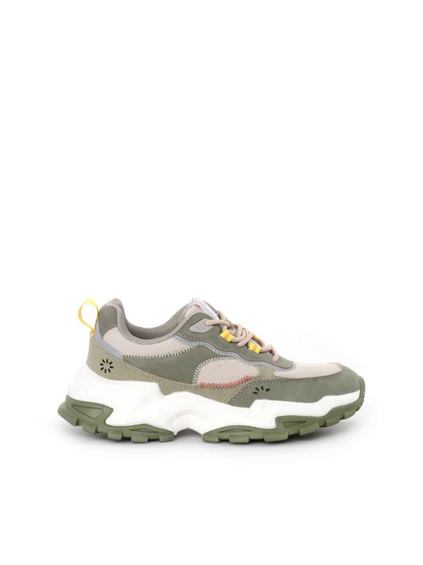SNEAKERS REFRESH DONNA KAKI