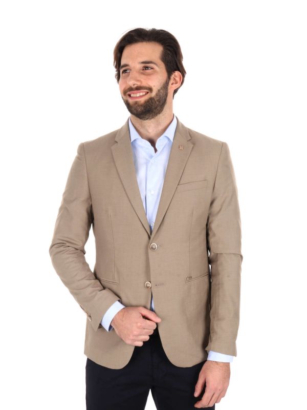 GIACCA MONOPETTO GIANNI LUPO UOMO CAMEL
