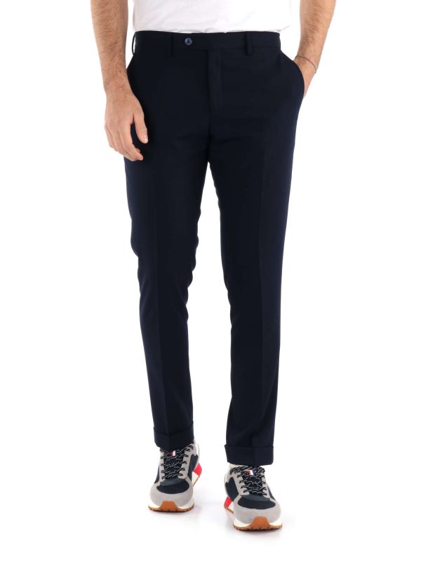 PANTALONE CLASSICO FB UOMO BLU