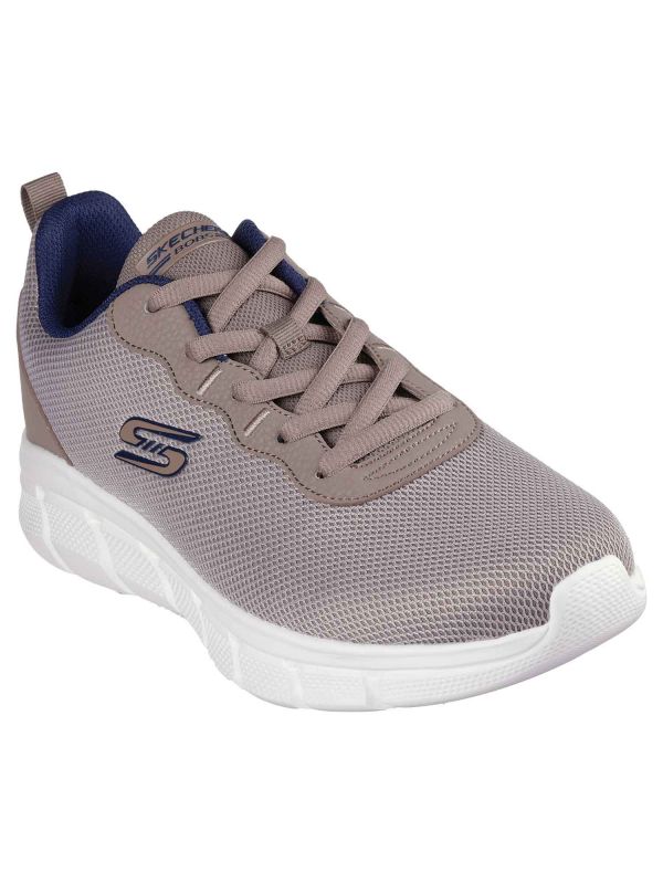 SNEAKERS BOBS B FLEX SKECHERS UOMO TAUPE