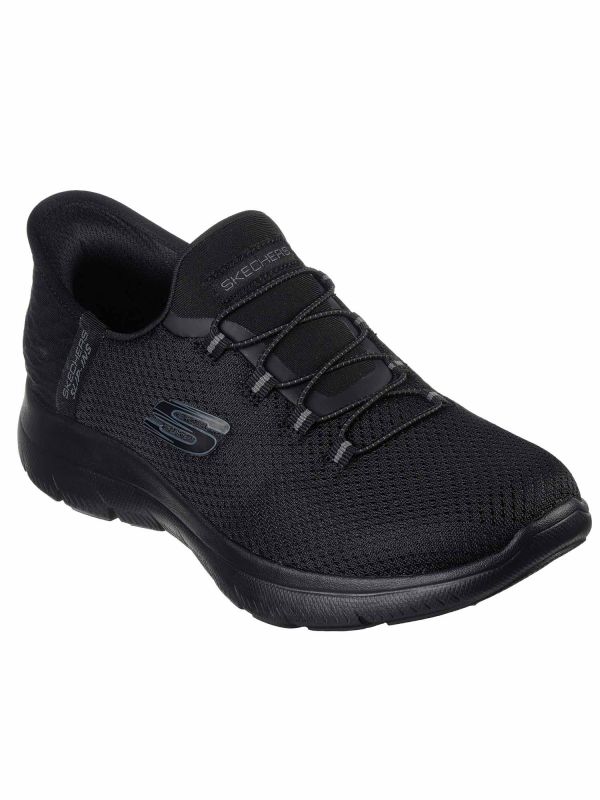 SNEAKERS SUMMIT SLIP-IN SKECHERS DONNA NERO