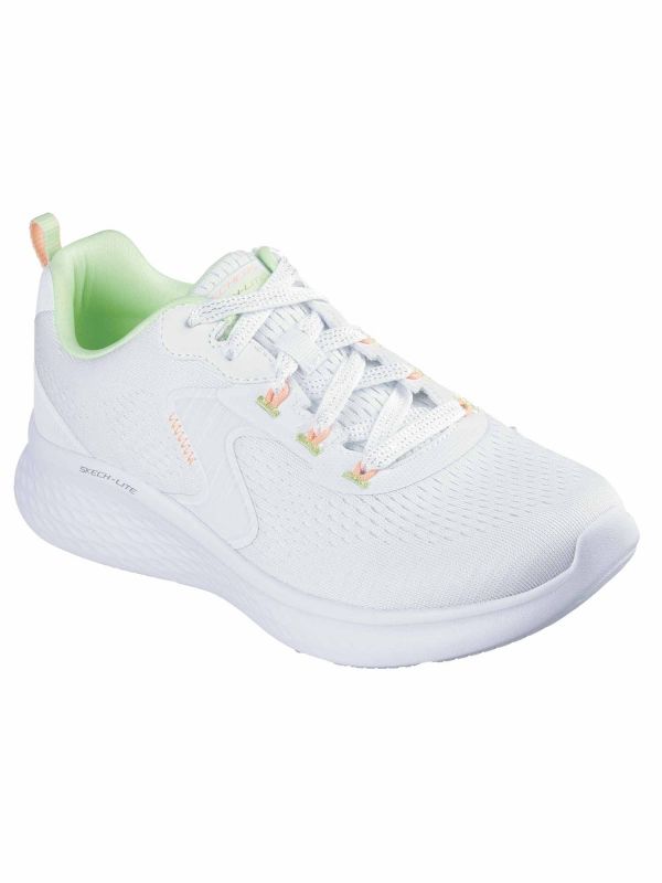 SNEKAERS LITE PRO CON LACCI SKECHERS DONNA BIANCO SNEKAERS LITE PRO CON LACCI SKECHERS DONNA BIANCO